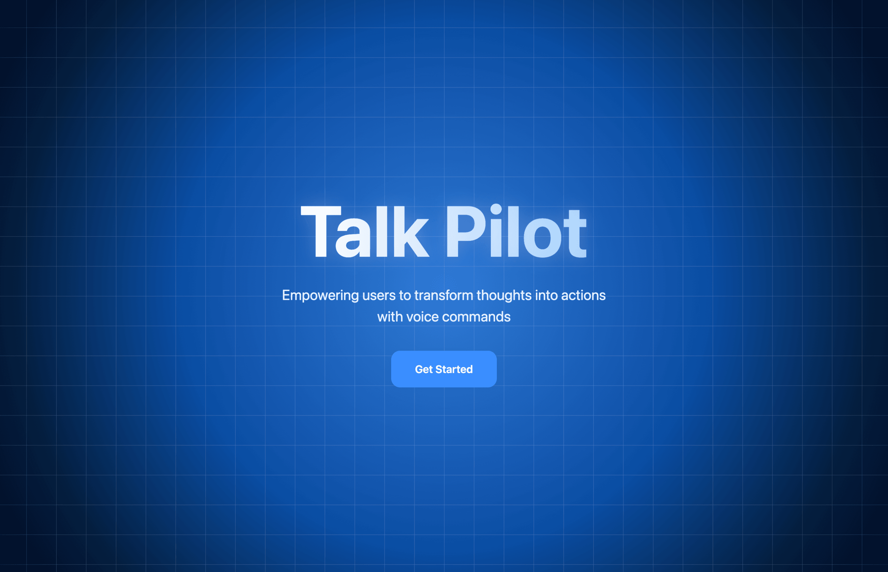 TalkPilot project screenshot
